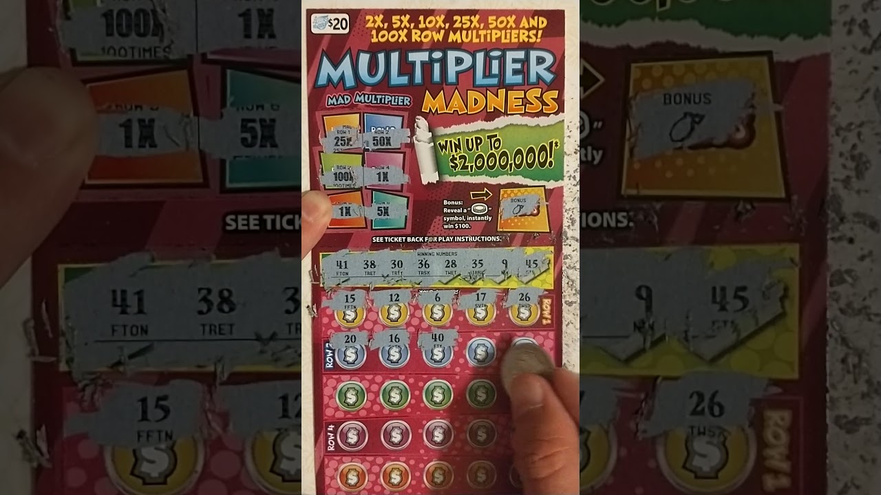 $20 Multiplier Madness scratch off Illinois Lottery winner 🤑