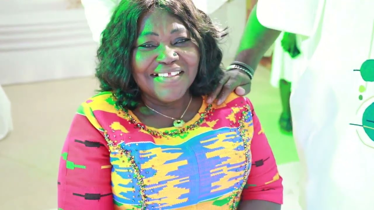 AWURA AMA @ 70 ALL WHITE -KOFORIDUA