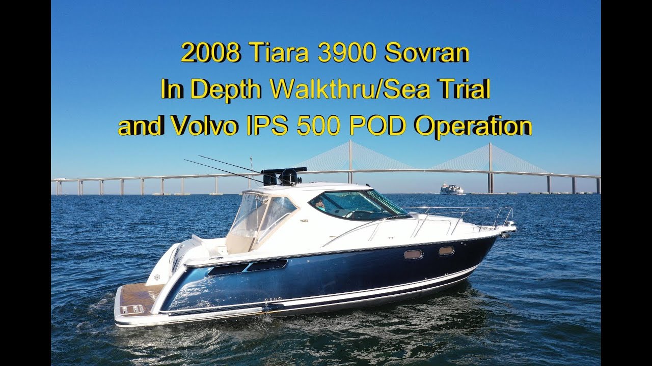 Meet the Captain/Owner 2008 Tiara 3900 Sovran - In Depth Review #yacht