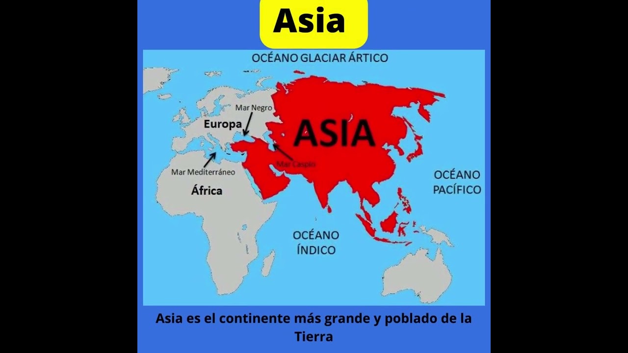 Ubicaci&oacute;n f&iacute;sica, demogr&aacute;fica y divisi&oacute;n pol&iacute;tica de Europa y Asia
