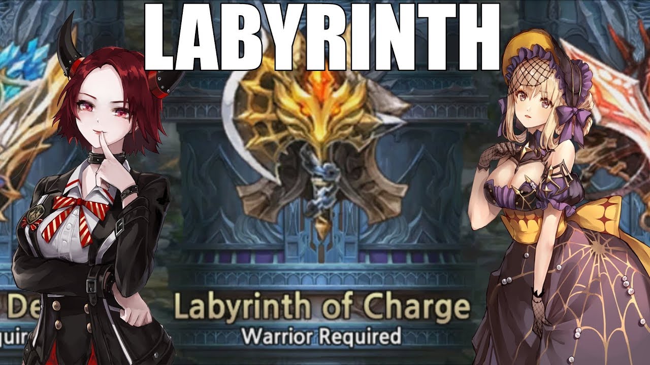 CRAZY HARD! King's Raid - Labyrinth - Knight, Warrior, Assassin!
