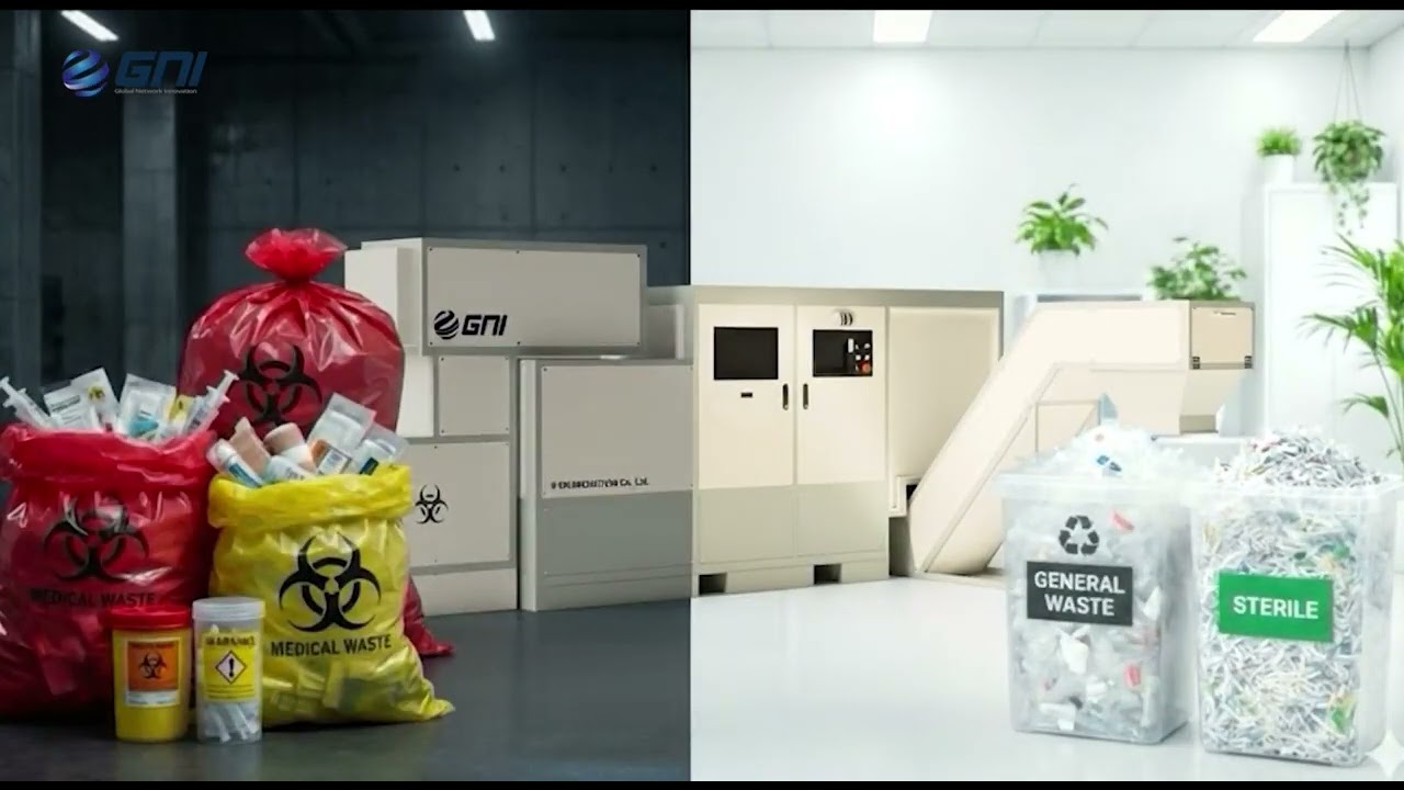 MEDICAL WASTE STERILIZATION MACHINE