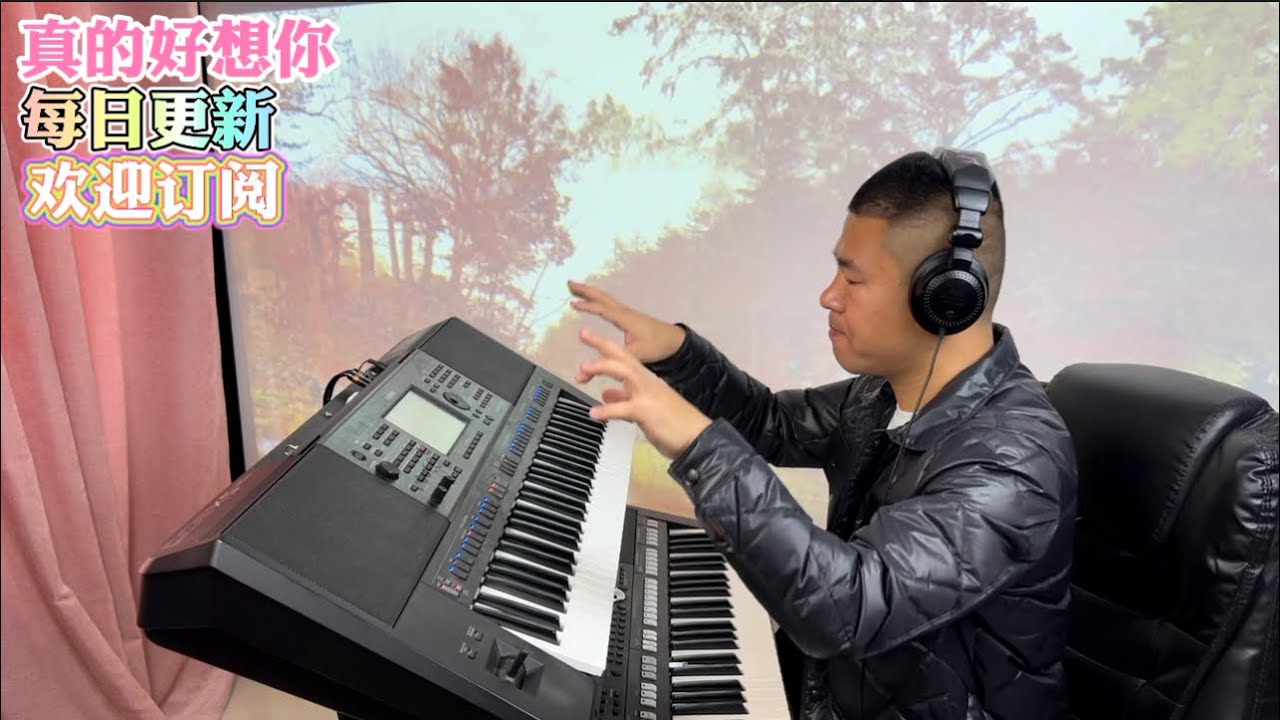 真的好想你「中国十大经典歌曲之一」电子琴演奏keyboard music