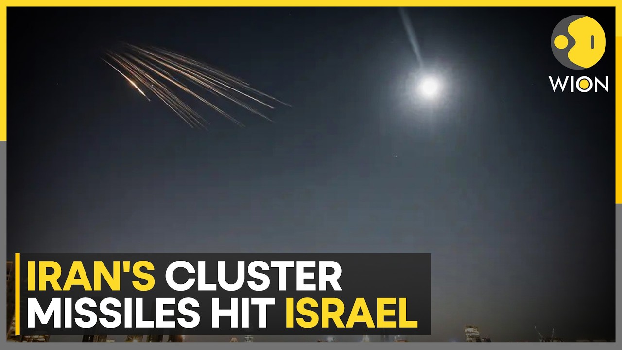 Israel-Iran War: Iran Pummels with Israeli Cities With Lethal Cluster Munitions | WION
