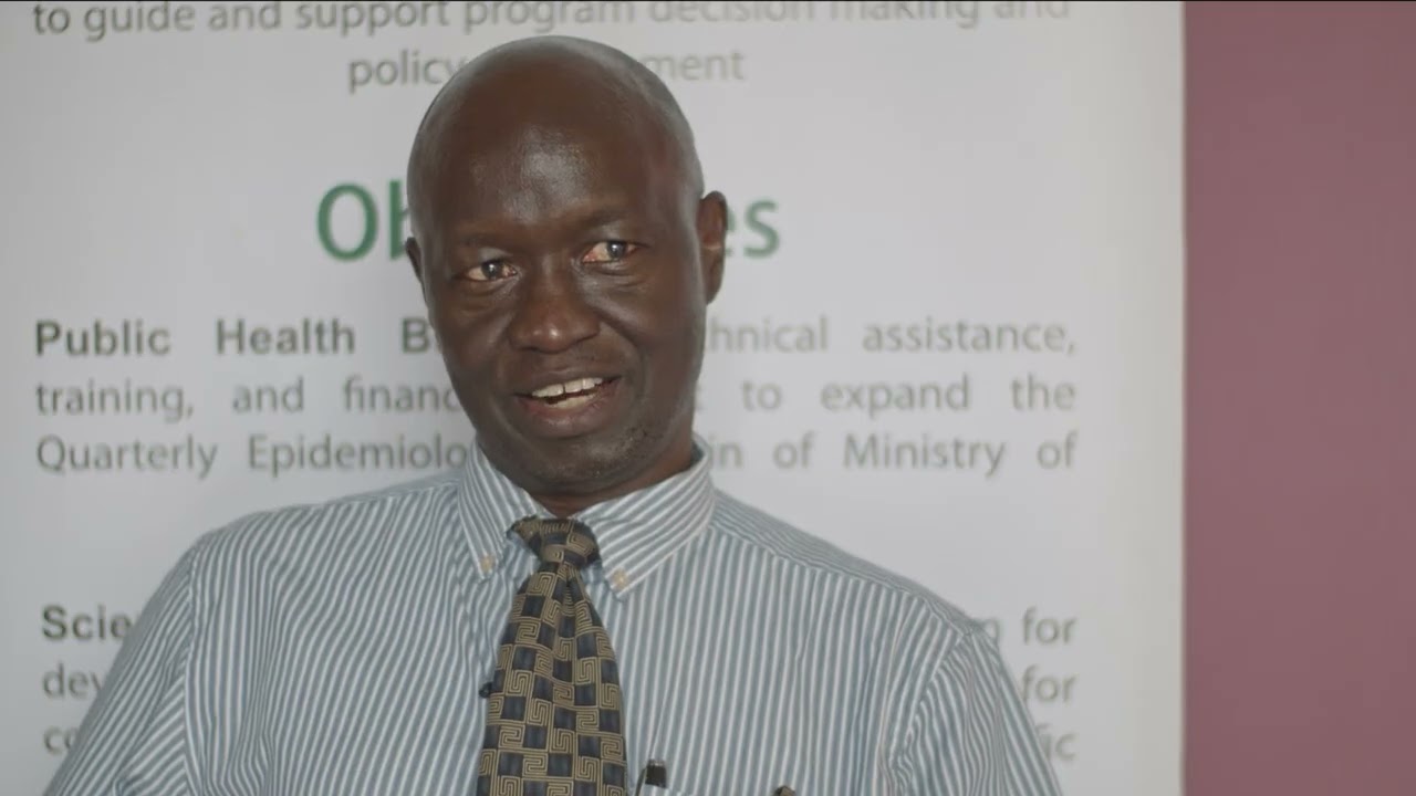 Paul Edward Okello, Data Impact Program Coordinator speek about the program