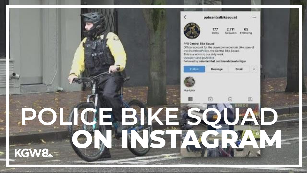 Instagram account spotlights Portland police bike squad