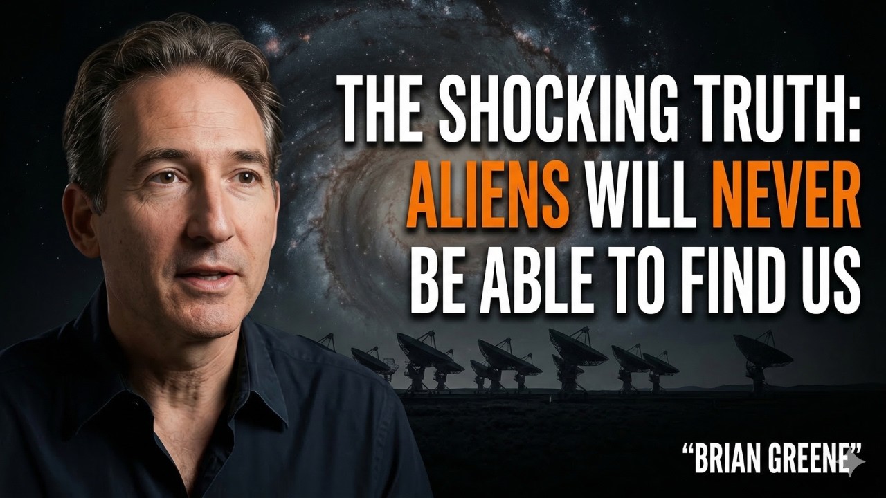 The Shocking Truth: Aliens Will Never Be Able to Find Us | Brian Greene