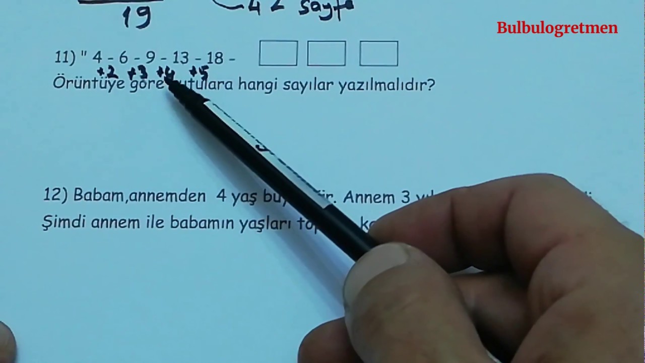 2.sınıf matematik Toplama ve çıkarma işlemi ile ilgili zor sorular #Bulbulogretmen #matematik