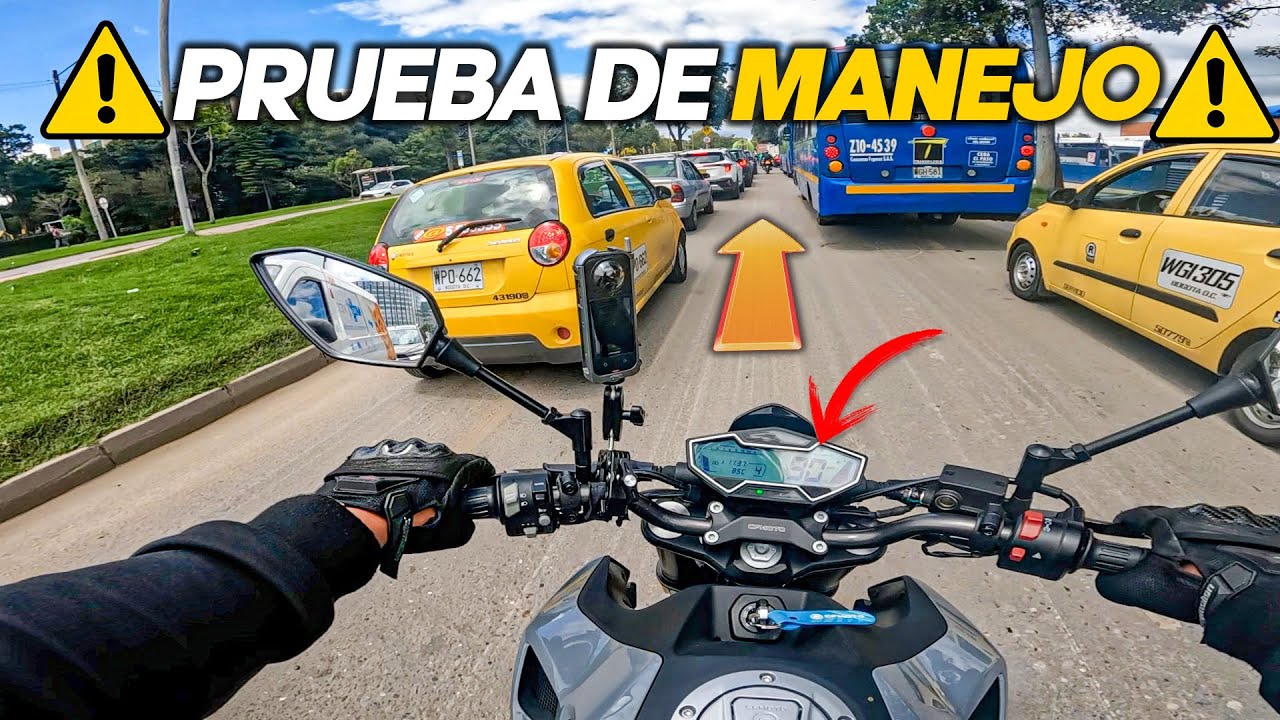 ¡PROBANDO LA NUEVA CF MOTO 250 NK FUN EN LA CIUDAD!