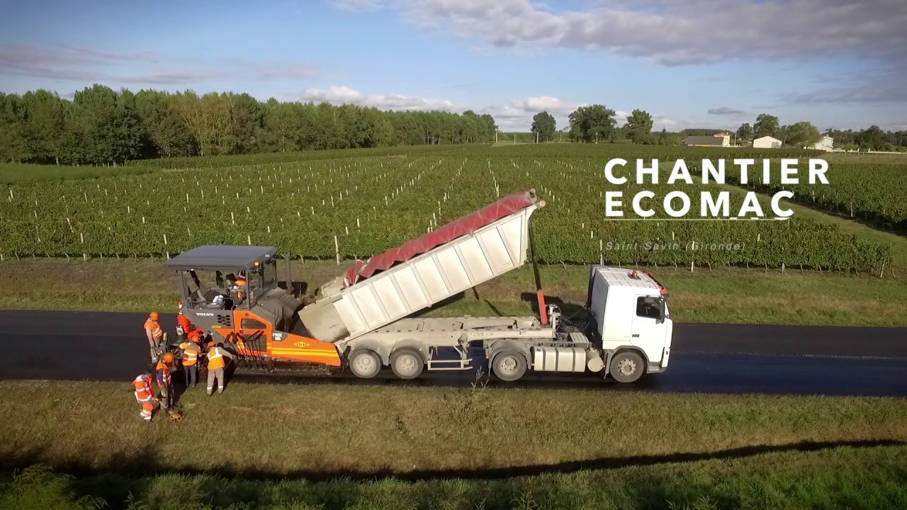 Trois revêtements innovants sur les routes de Gironde