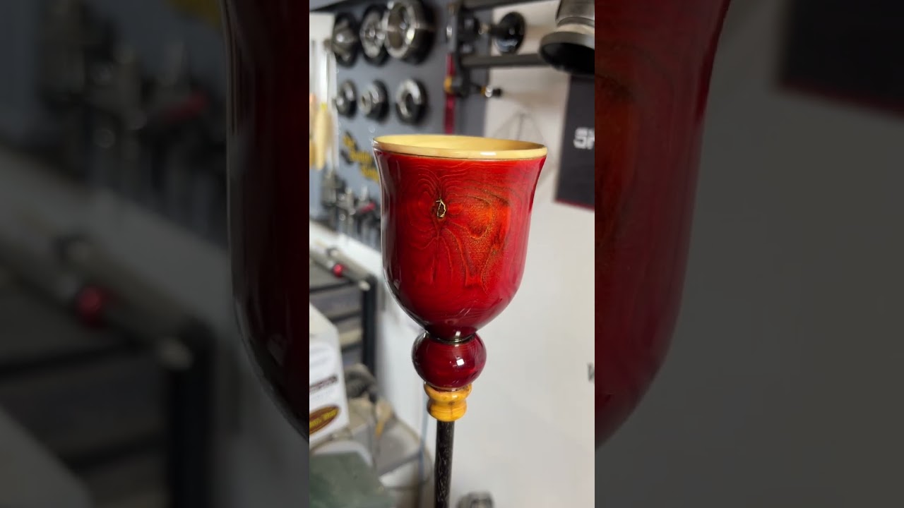 26inch goblet. #skkrafts #shorts #hampshiresheen #woodturning