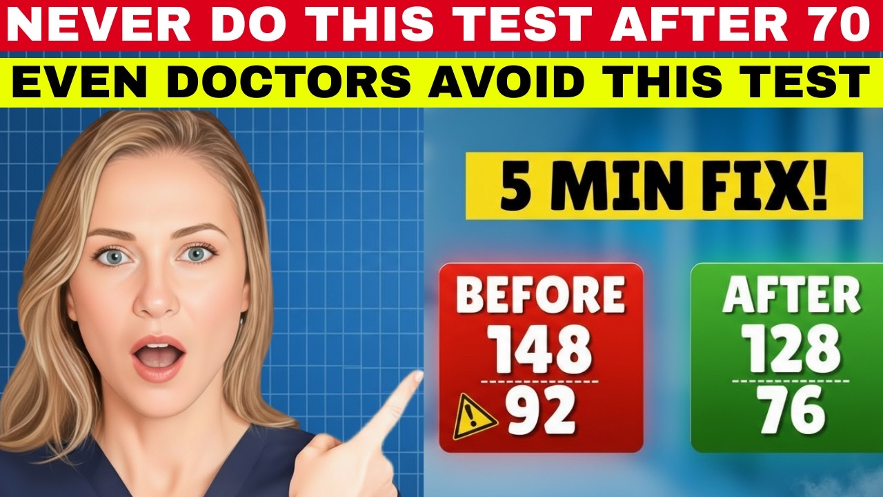 5-Minute Night Habit Lowers Blood Pressure Better Than Pills (After 60)