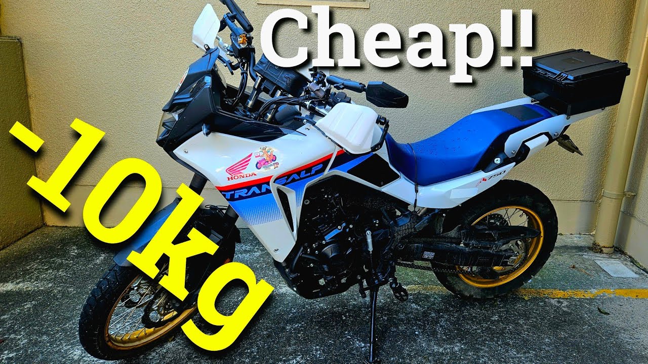 10kg Off Your Bike, CHEAP!!!! (-22lbs)(Transalp XL750)
