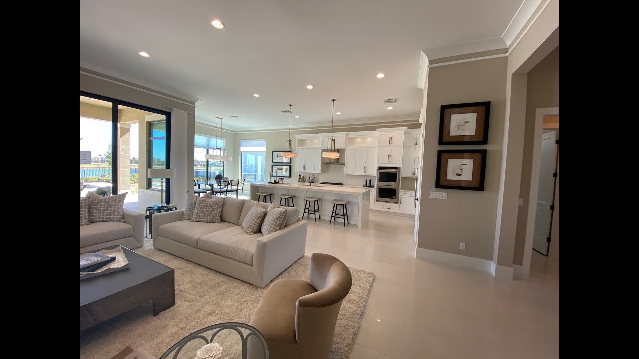 Kenco Communities at Avenir -  Antigua Estate Home Model Behind The Scenes Interior Decorating