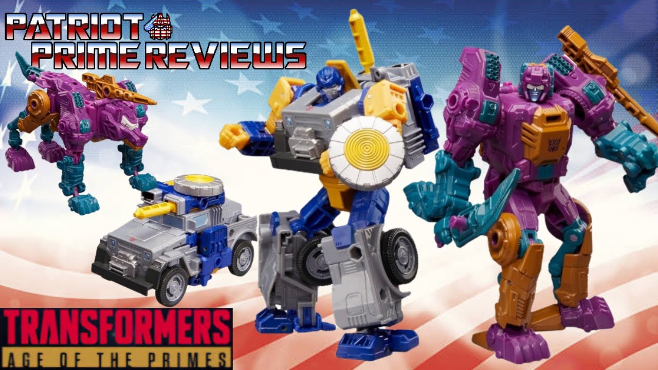 Patriot Prime Reviews Transformers AOTP Wreck N Doom Collection: Carnivac VS Ironfist (Fisitron)
