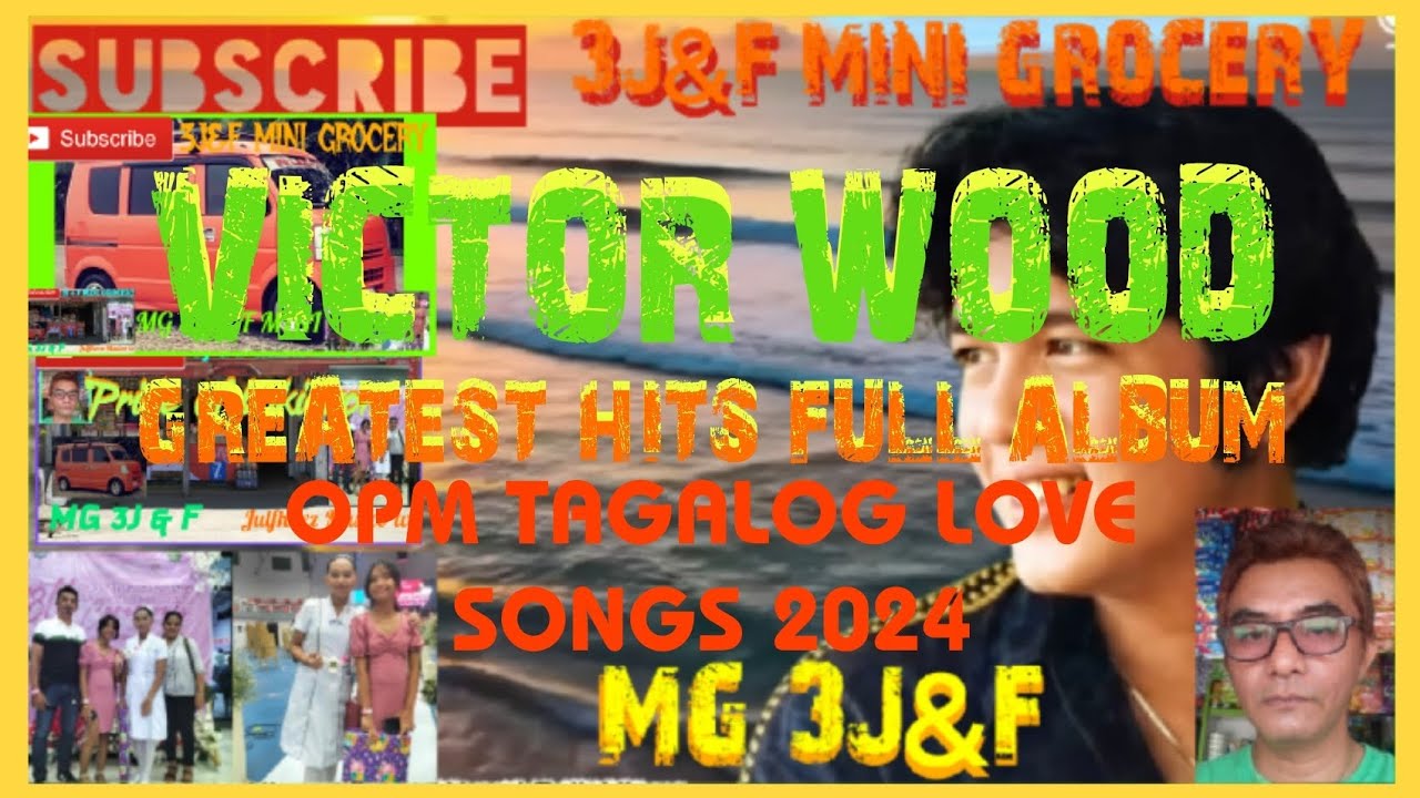 ep.494 VICTOR WOOD GREATEST HITS FULL ALBUM OPM TAGALOG LOVE SONGS 2024