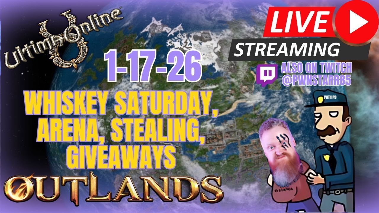 1-17-26 ULTIMA ONLINE | LIVESTREAM | UO Outlands BEST MMORPG 2025