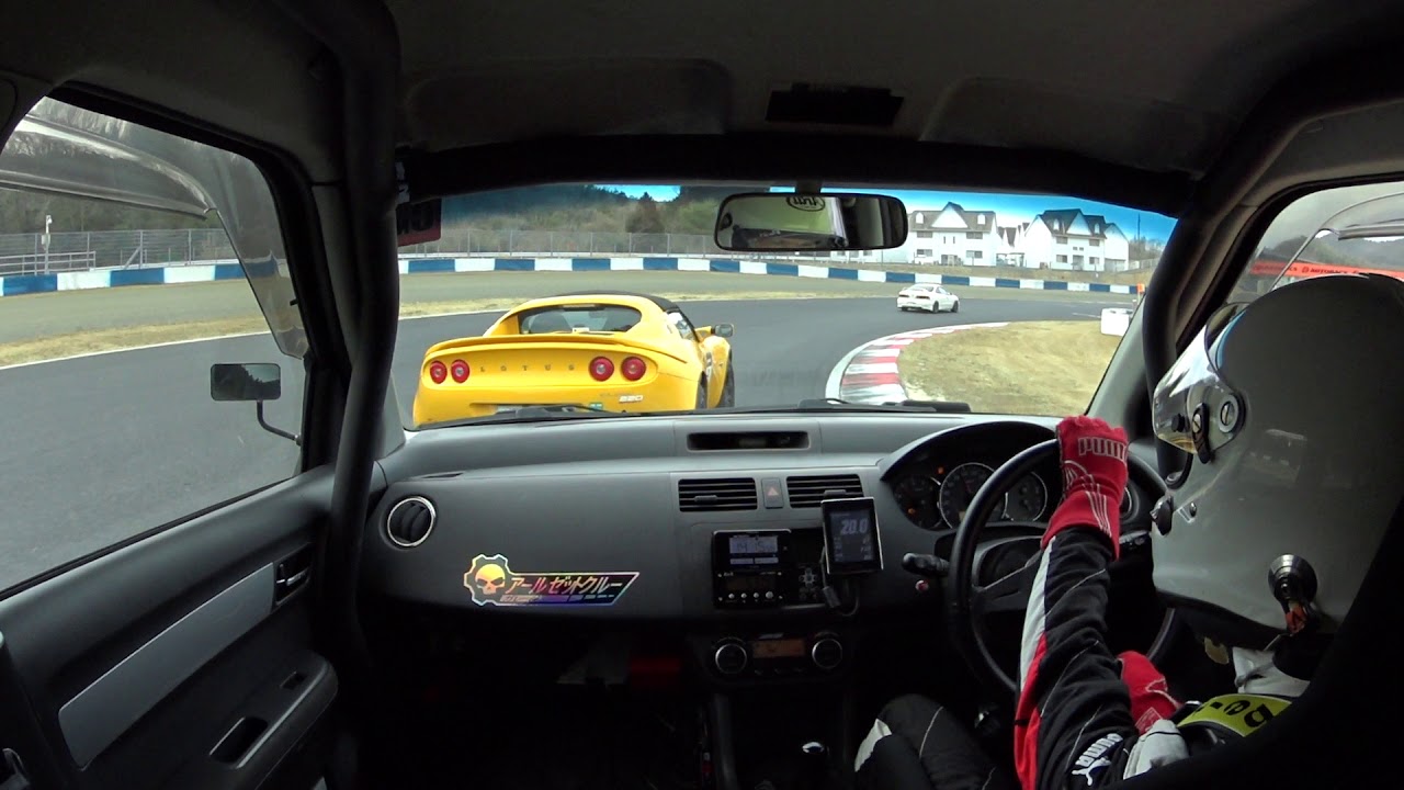 岡山国際サーキットFUNRUN走行会スイフトZC31S