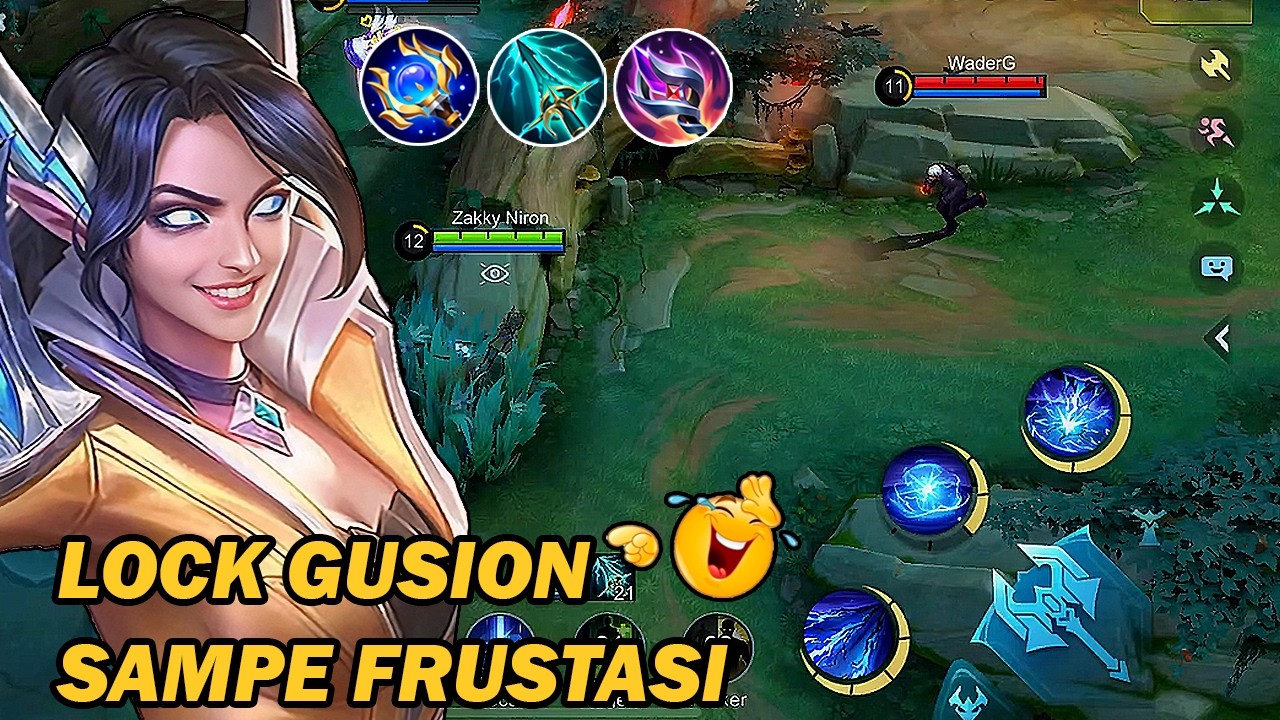 EUDORA MODE SEMAK!!! LOCK GUSION SI PALING JAGO SAMPE KESAL‼️- MLBB