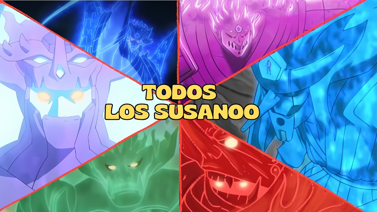 Todos Los Susanoo de Naruto Clasificados y Explicados!