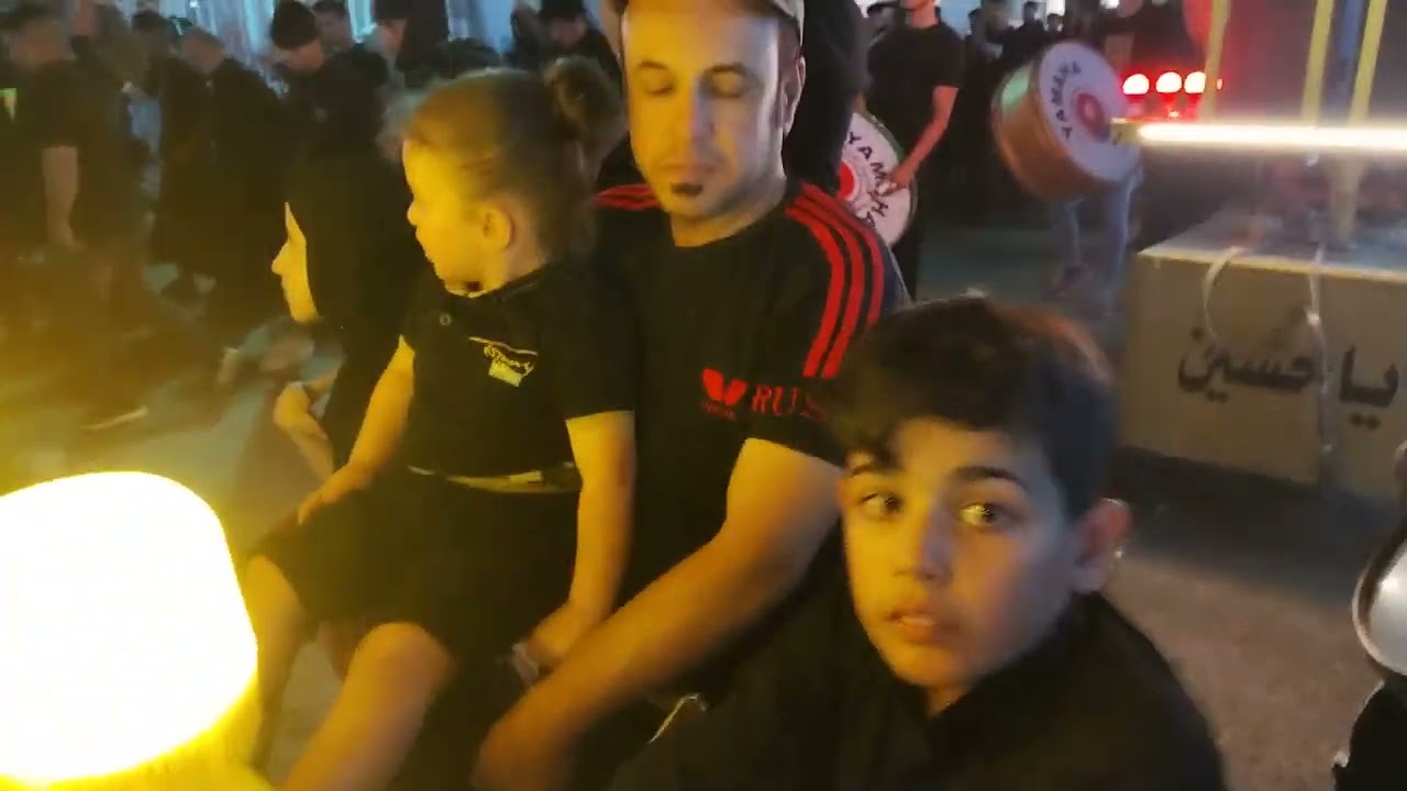 موكب اعلام الهدى اليوم الثالث محرم ٢٠٢٣ العمارة حي الحسين القديم الملا زين العابدين
