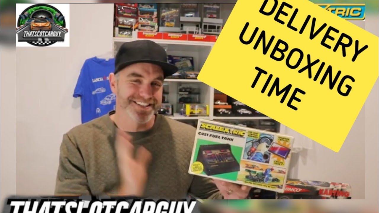 SLOT CAR DELIVERY UNBOXING, NSR, SCALEXTRIC....AND SOMETHING VERY RETRO