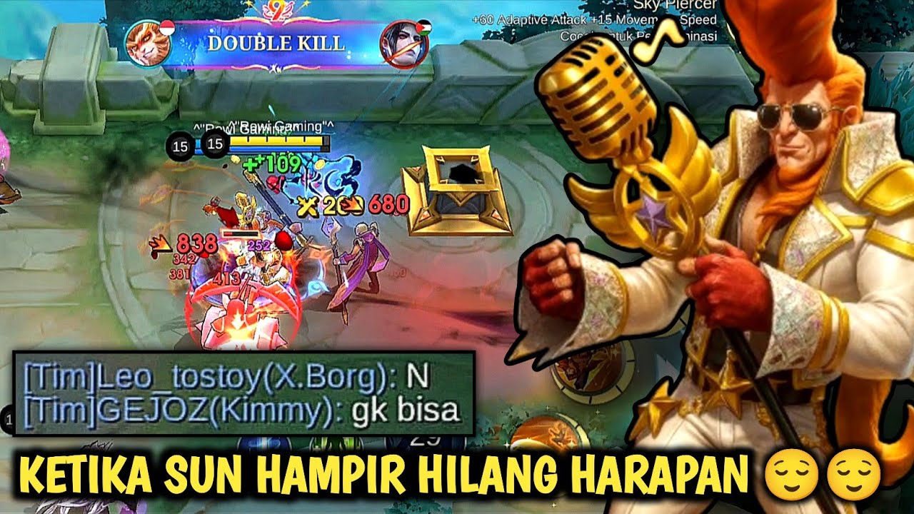 KETIKA SUN HAMPIR HILANG HARAPAN DI LATE GAME | SUN BEST BUILD TERSAKIT 2025 - MOBILE LEGENDS