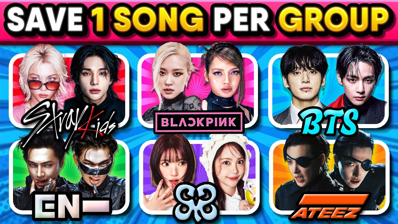 SAVE ONE SONG PER KPOP GROUP 🎶🔥 (6 Songs Challenge) | Kpop Quiz 2026