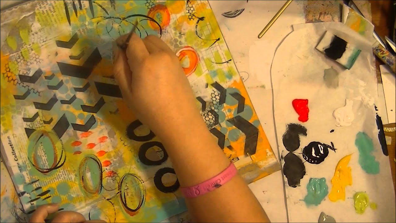 Handmade Postcard using Cereal Box