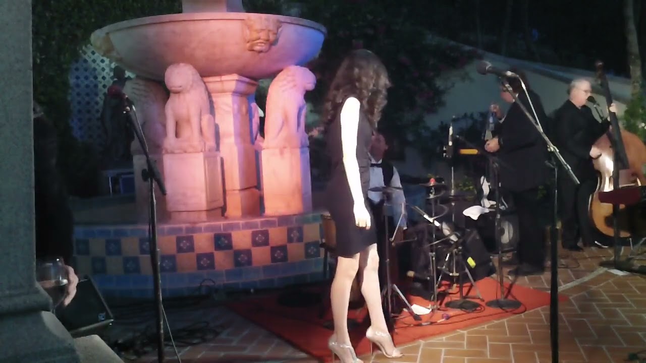 The Scarlet Furies at Hearst Castle