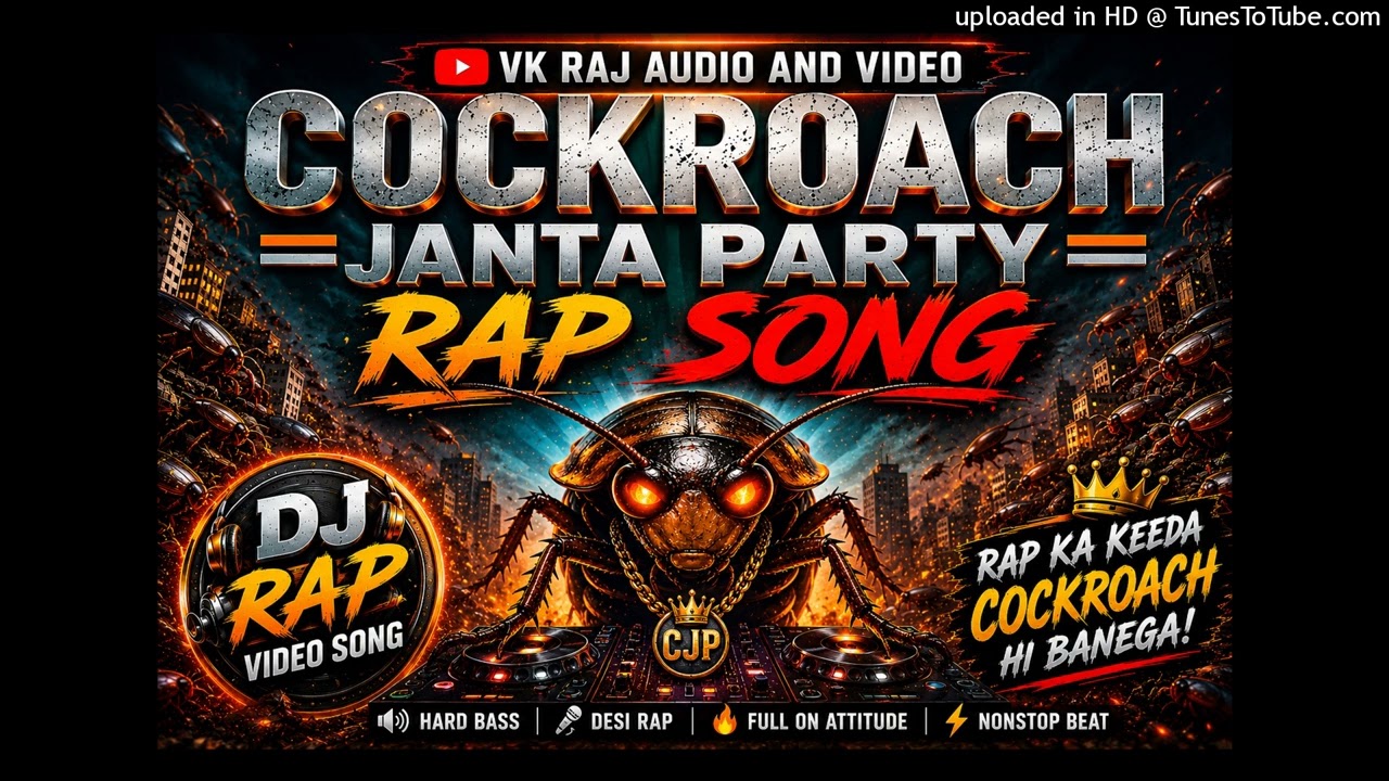 |Cockroach Janata Party Singh |Cockroach Janata party Anthan song | Desi DJ Rap Song 2026