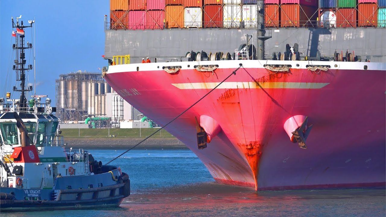AMAZING 4K SHIPSPOTTING ROTTERDAM MAY 2022
