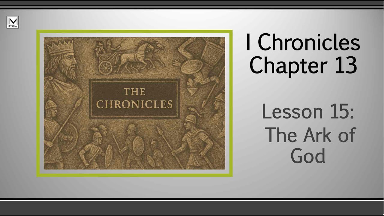 I Chronicles 13 -- The Ark of God