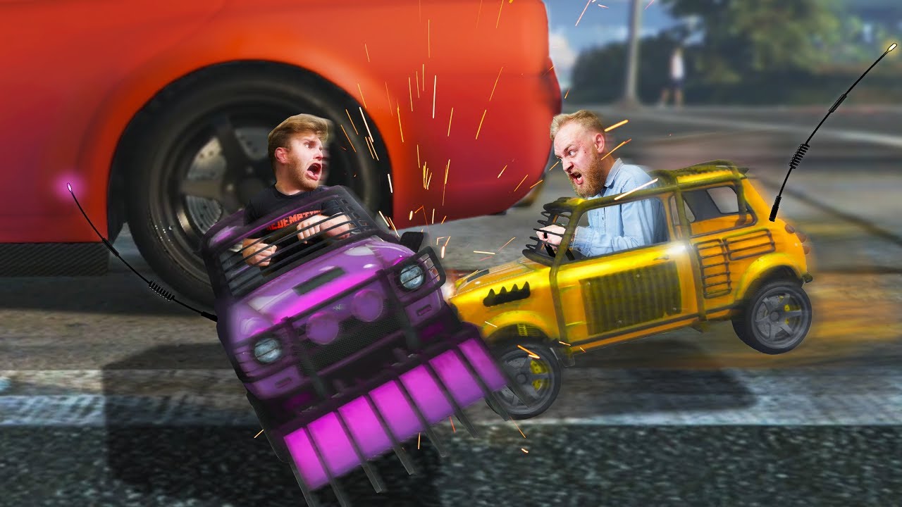 Tiny Car BATTLE ROYALE! | GTA5