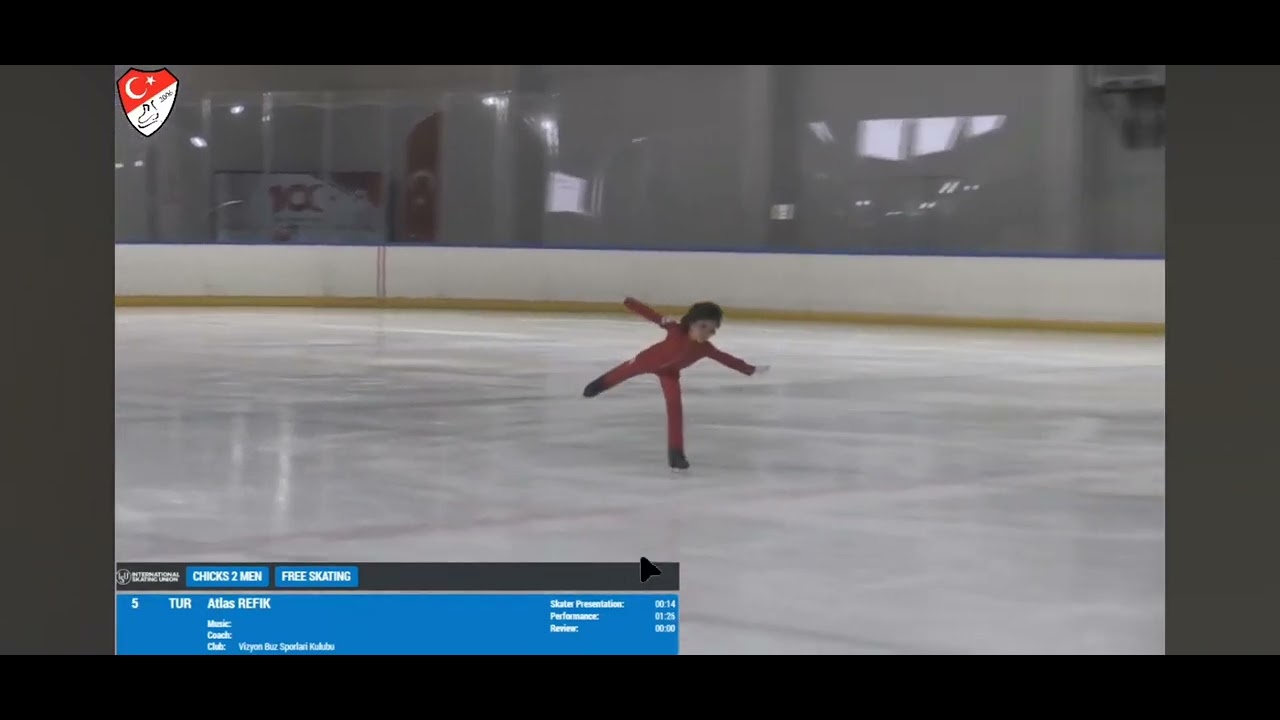 Atlas Refik - Artistik Buz Pateni 23 Nisan Utku Erongun Kupası, Bursa (17-20 Nisan 2025)