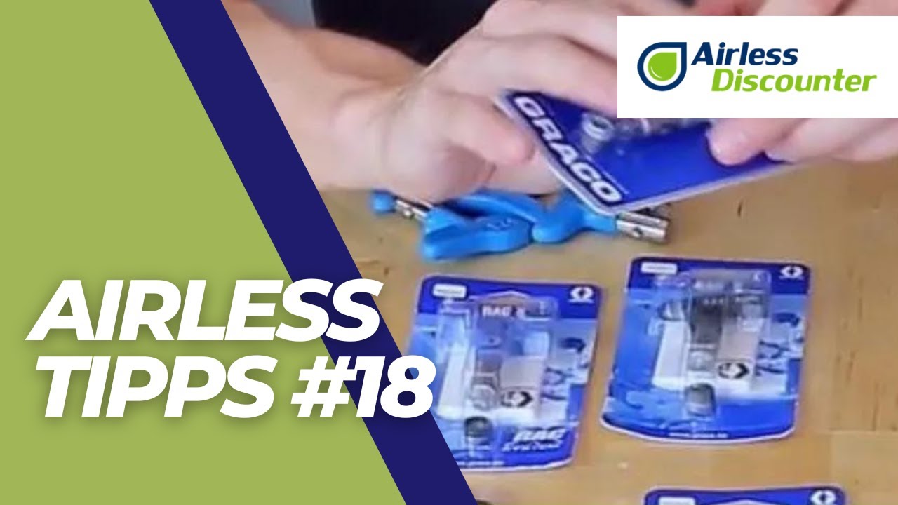 Düsenauswahl - Airless Tipps #18 - Düse richtig auswählen