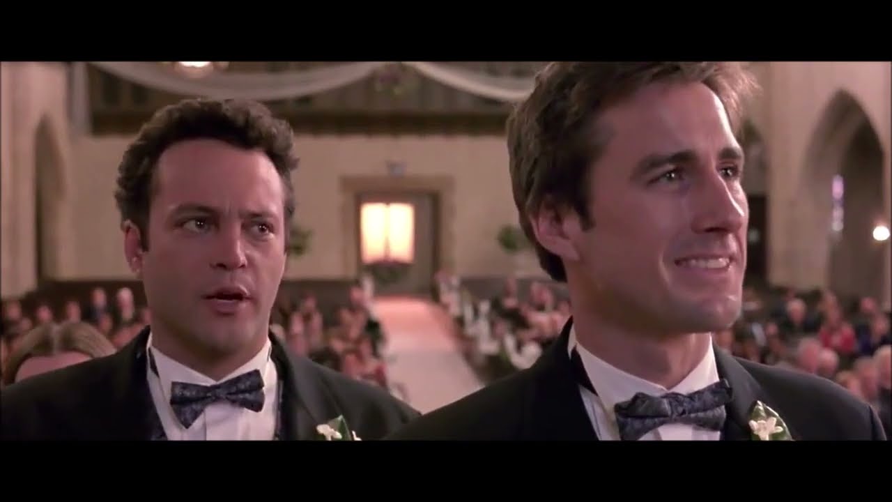 Old school 2003 Wedding scene