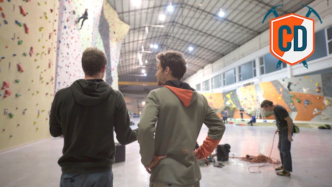 This Old Submarine Factory Became A Huge Climbing Wall | Climbing Daily Ep.1230