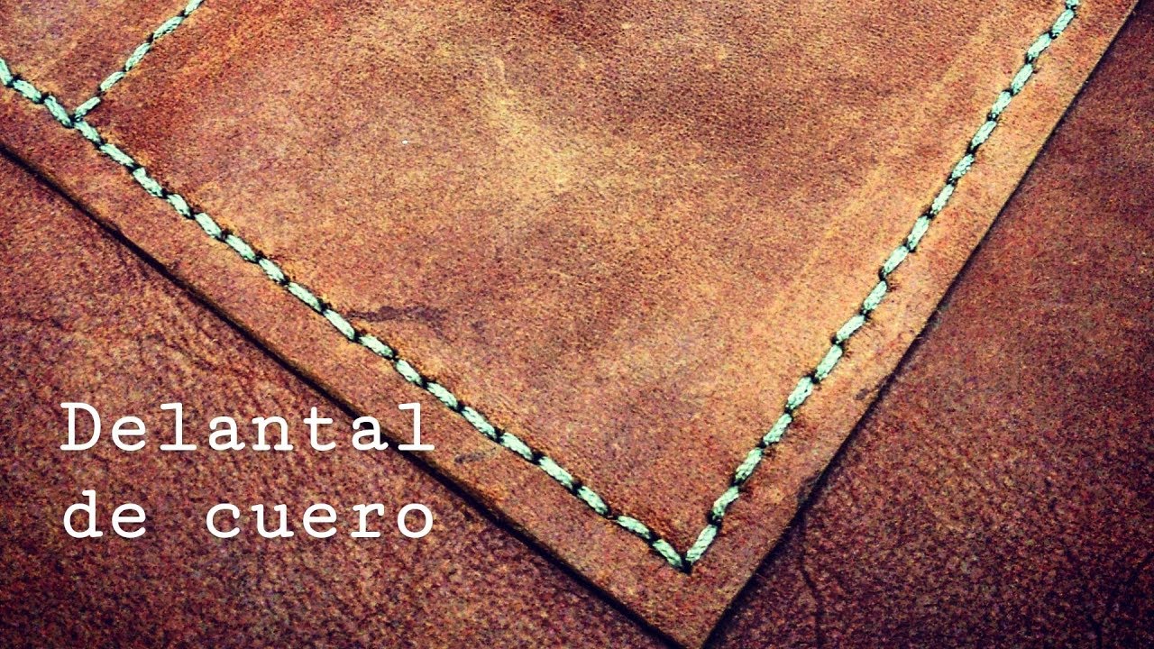DELANTAL de cuero ( Inspirado en Martin Calcagno )
