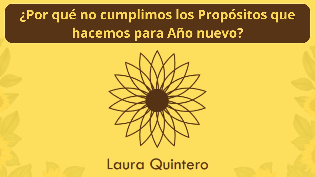¿Por qué no cumplimos los 