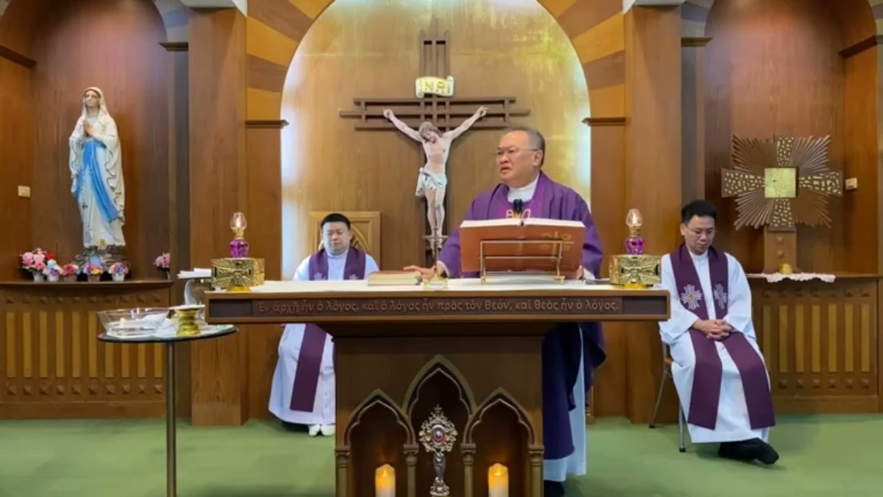 Sermon by Fr.Somkiat Trinikorn วันเสาร์ที่ 14 มีนาคม 2026 สัปดาห์ที่ 3 เทศกาลมหาพรต