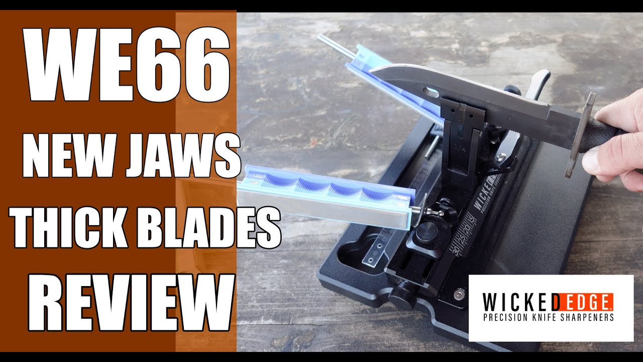Wicked Edge WE66 New Jaws For Thicker Knives