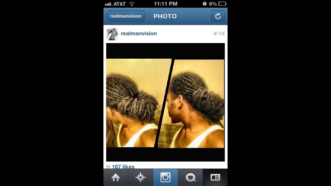 Boy Meets Girl Part I Unisex Locs Style: Roll and Tuck