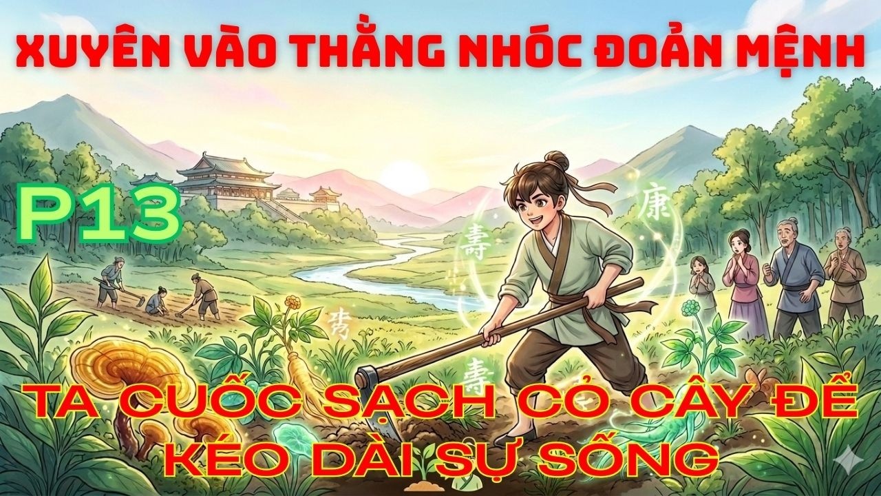 XUYÊN VÀO THẰNG NHÓC ĐOẢN MỆNH, TA CUỐC SẠCH CỎ CÂY ĐỂ KÉO DÀI SỰ SỐNG P13