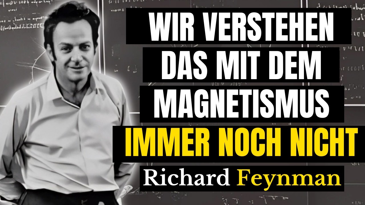 Wir verstehen das mit dem Magnetismus immer noch nicht... | Richard Feynman