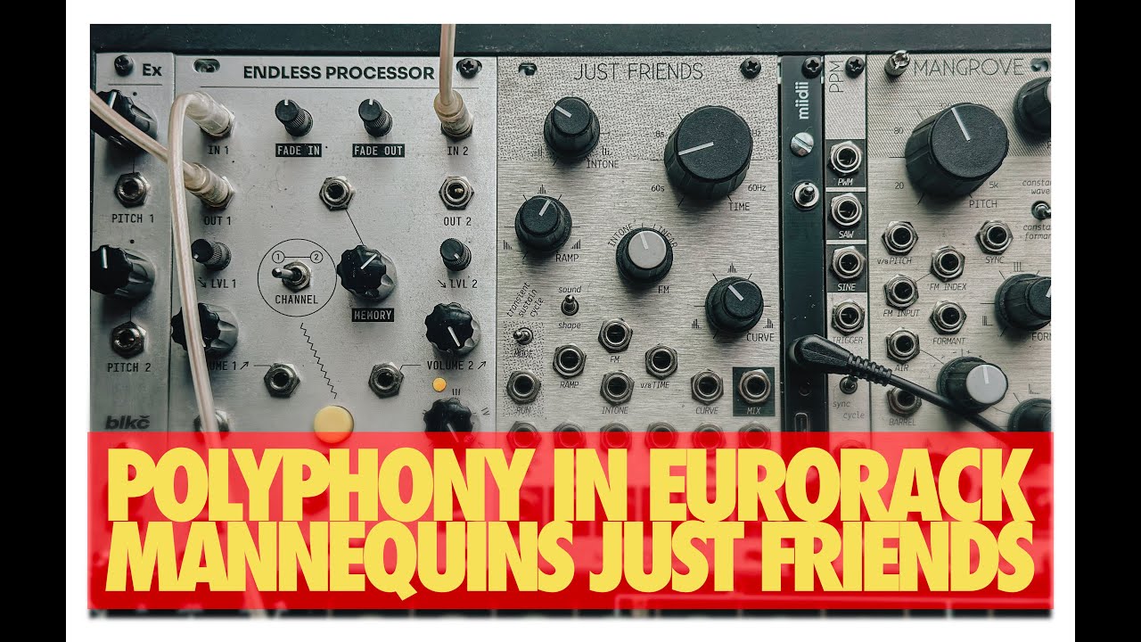 Mannequins JUST FRIENDS / Polyphony in EURORACK