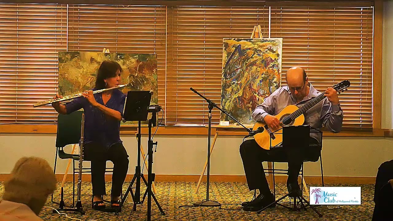 Classical Guitarist Jose Lezcano  and Flautist Karrie Griffiths  May 11 2025