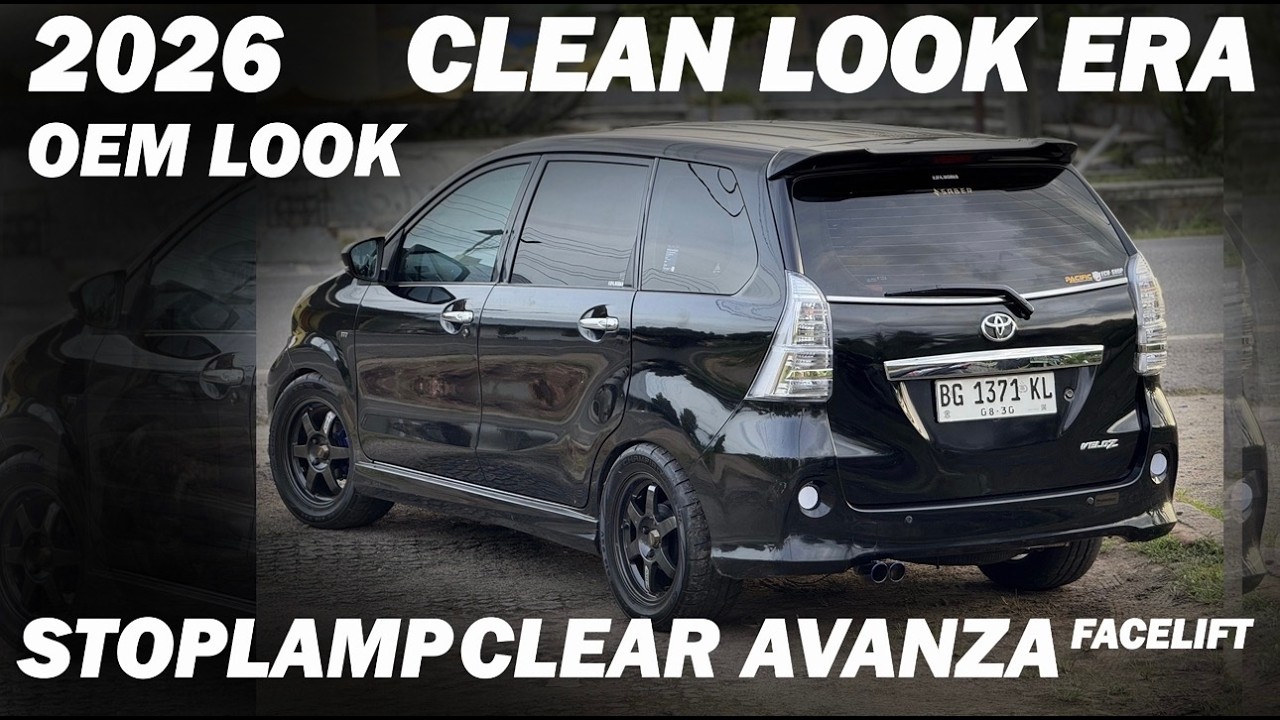 GANTI STOPLAMP CLEAR AVANZA FACELIFT 2019-2021 STOPLAMP ALBINO AVANZA VELOZ
