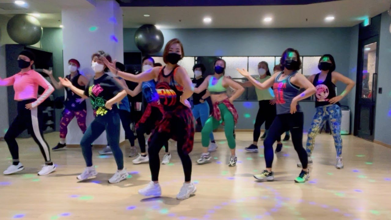 UP | INNA | CUMBIA | POP | ZUMBA | 쉬운줌바 | 피트니스인 중계 | DANCE | MUL | 뮬쌤