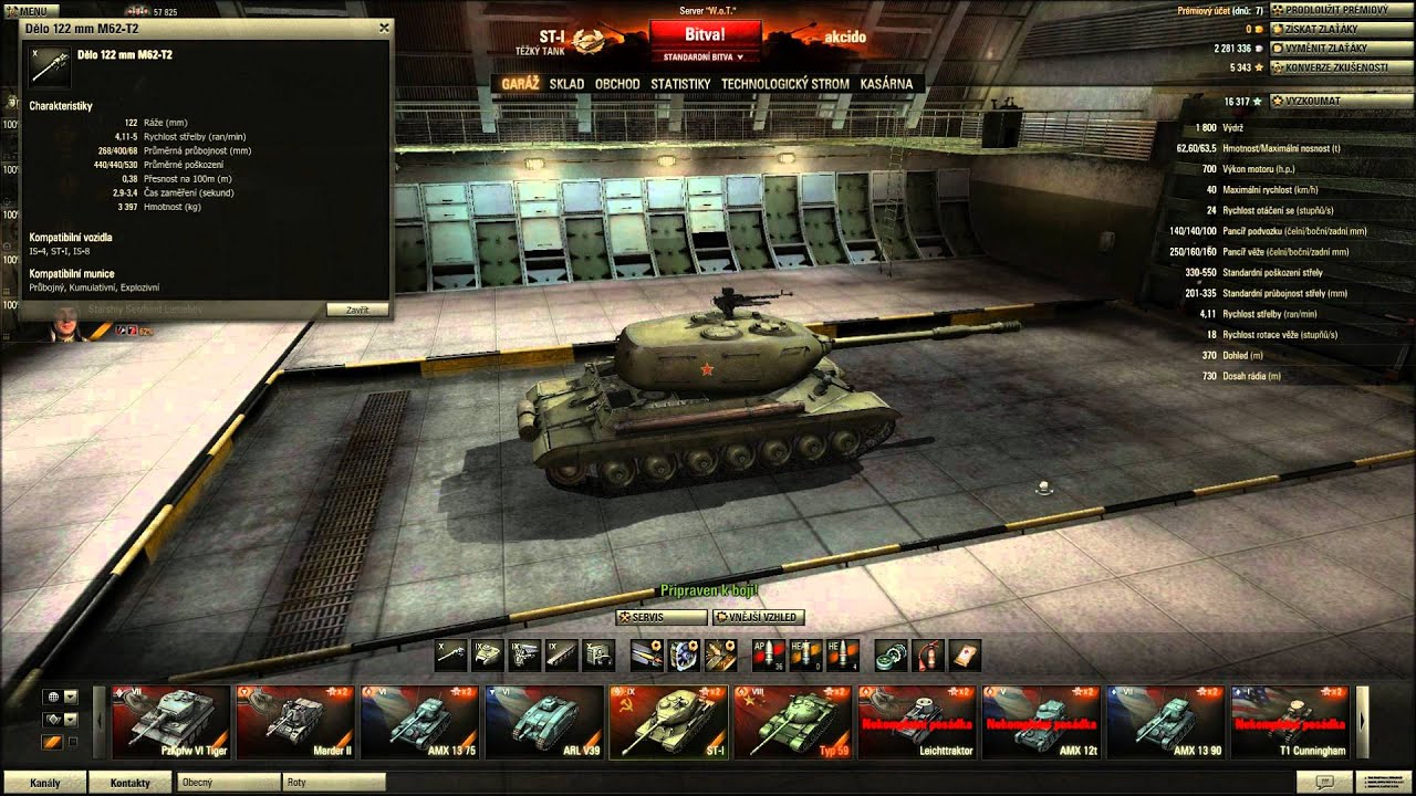 World of Tanks CZ (26.d&iacute;l) - ST-I